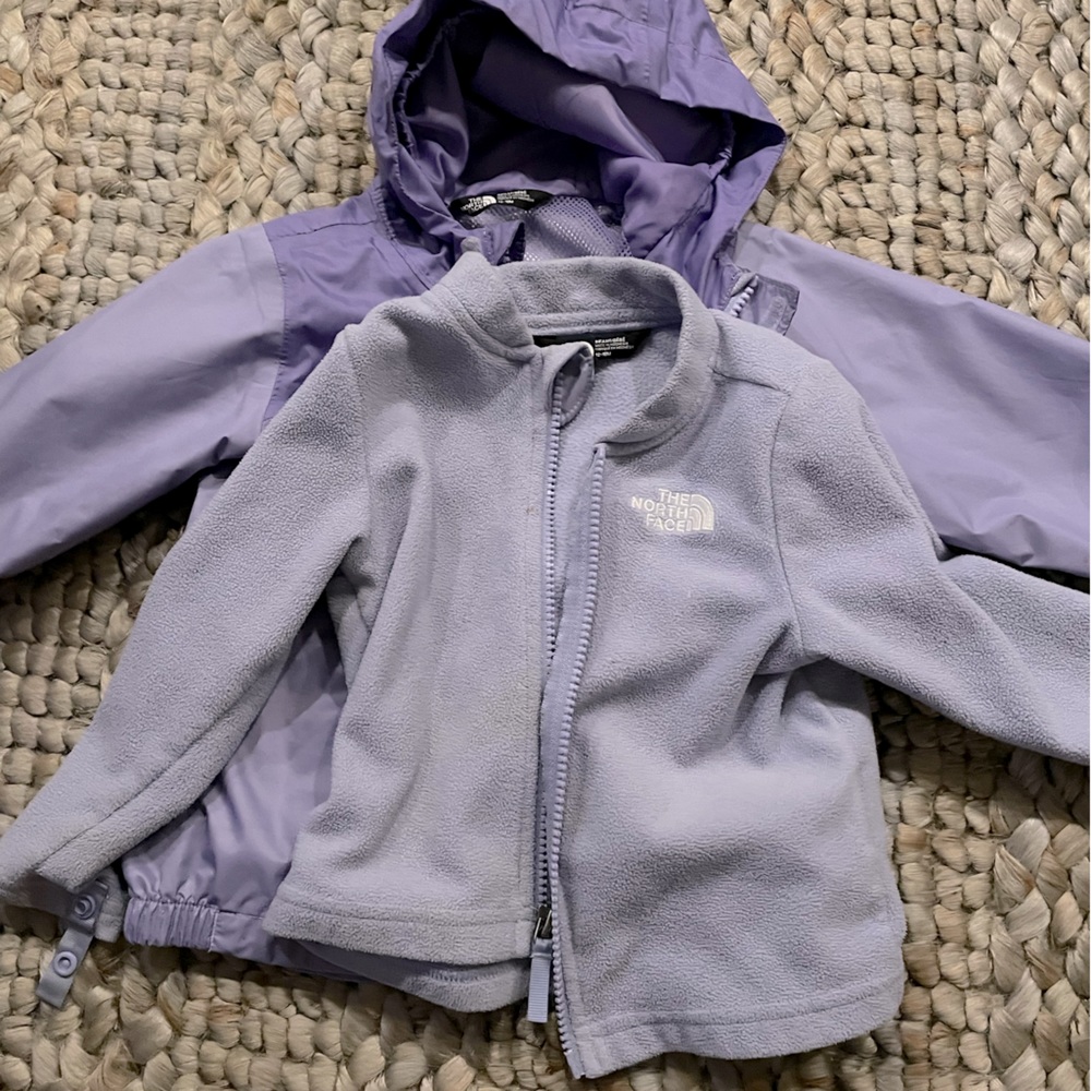 North face infant 3-in-1 jacket